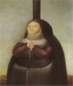 La Dolorosa Fernando Botero Peinture à l'huile
